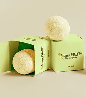 Bath Bomb Box Packaging
