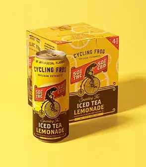 Cannabis-Infused Beverage Box Packaging