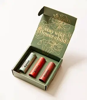 Cannabis Lip Balm Box Packaging