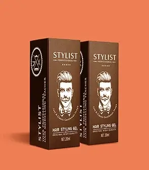 Hair Gel Box Packaging